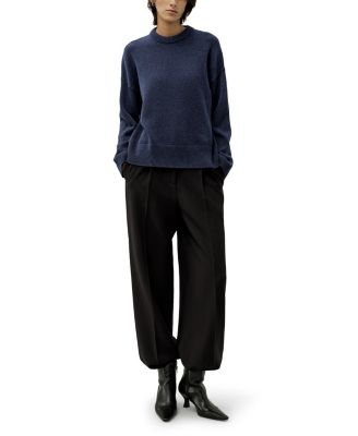  Oversized Crewneck Wool Cashmere Sweater