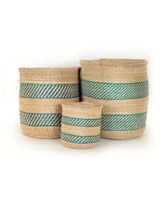 Striped Iringa Basket