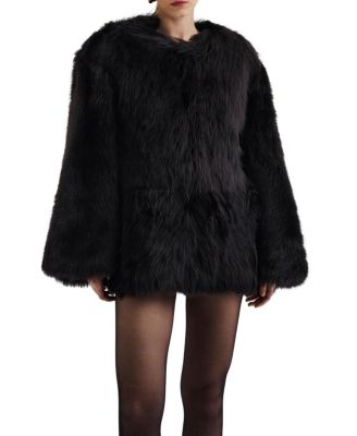Jana Shearling Long Sleeve Jacket