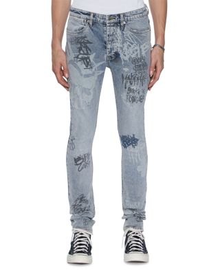 Van Winkle Rogue Graphic Blue Jeans in Denim