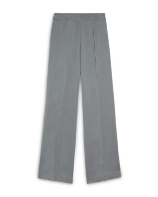 Relaxed Fit Fluid Straight Leg Pants