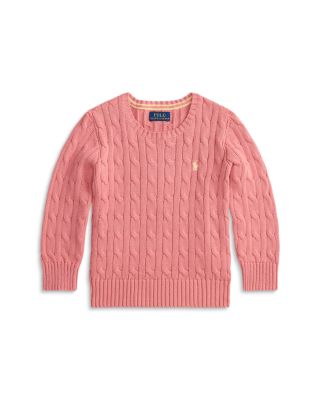 Boys' Cable Knit Cotton Sweater - Little Kid