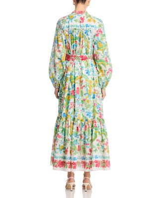 Zariah Pleated Tie Waist Dress