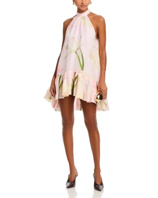Arca Linen Silk Mini Dress