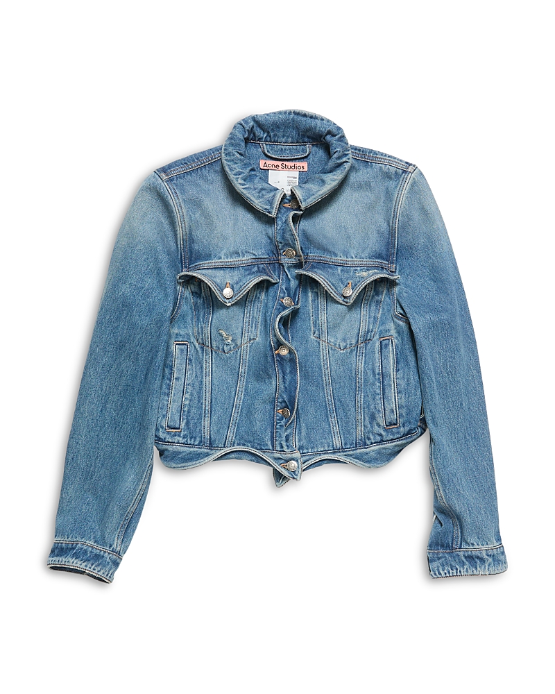 Acne Studios Curled Edge Denim Jacket