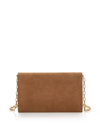 Cotswolds Suede Wallet on Chain Bag