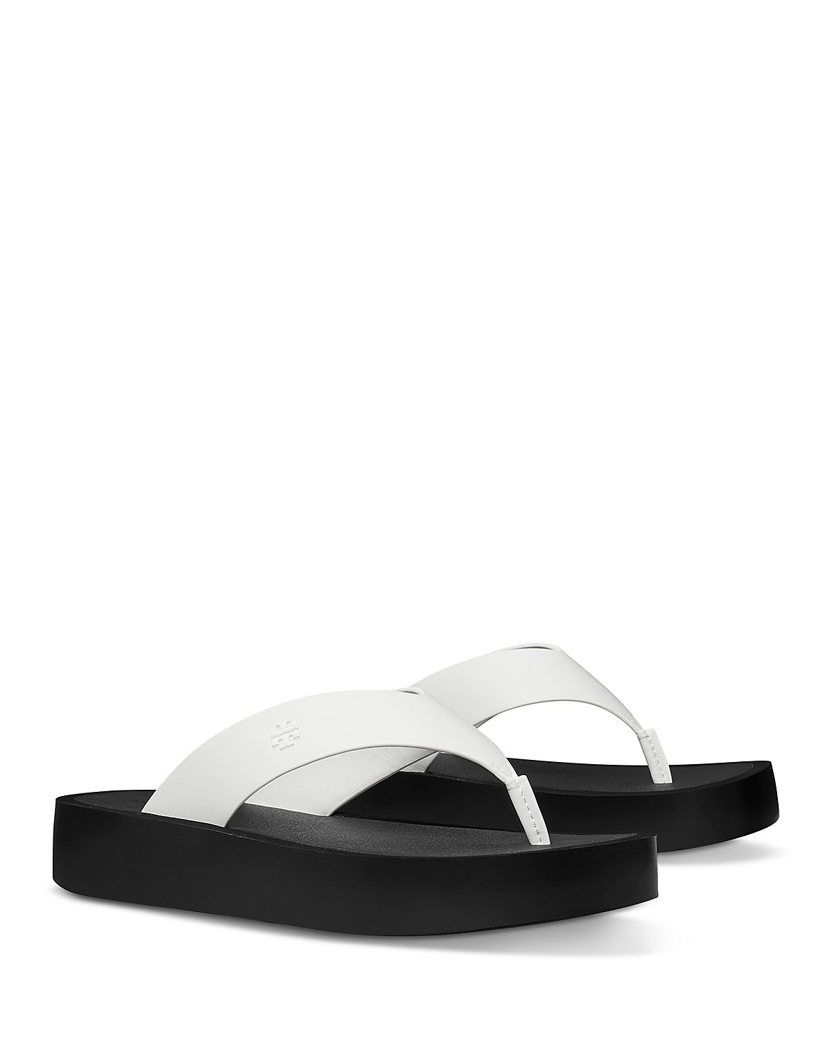 Tory Burch Women's Leather Platform Flip Flops