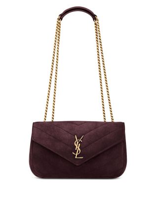  Loulou Small in Matelasse Suede