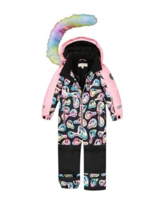 Girls' One-Piece Play Snowsuit - Little Kid