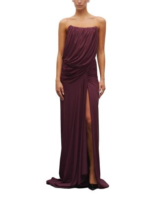  The Gathered Drape Gown