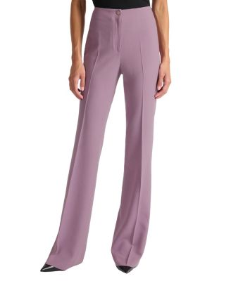  Elizabeth Flared Leg Pant in Virgin Wool Stretch