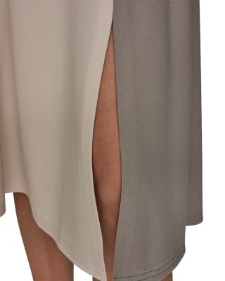 Color Block A Line Dress