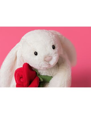 Cream Bunny with Rose Plush - Ages 0+