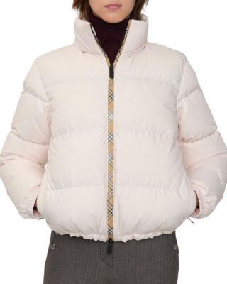 Check Trim Ambleside Puffer Jacket