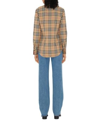  Check Stretch Cotton Shirt