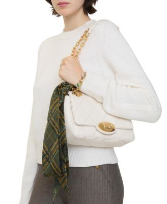  Skinny Reversible Etched Knight Silk Scarf