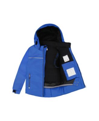 Boys' Two-Piece Play Snowsuit with Contrast Jacket - Little Kid, Big Kid