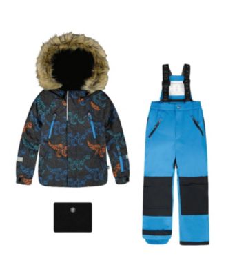 Boys' Two-Piece Play Snowsuit Jacket - Little Kid, Big Kid