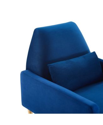 Liliana Performance Velvet Armchair