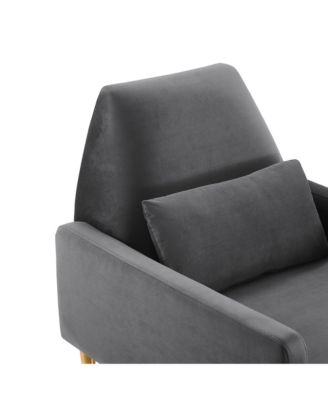 Liliana Performance Velvet Armchair