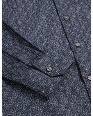 Blockly Long Sleeve Mini Leaf Shirt