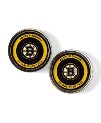 NHL Puck Shaped Glass Coaster, Set of 2