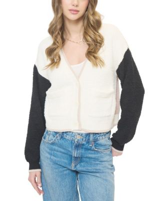 Women's Colin Cropped Terry Cardigan