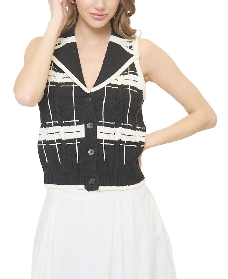 Central Park West Women's Eden Specialty Sitch Sleeveless Vest