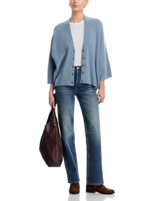 V Neck Cardigan Sweater