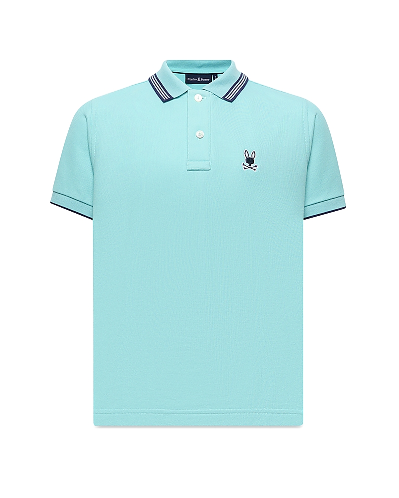 Psycho Bunny Boys' Tavian Pique Polo - Little Kid, Big Kid