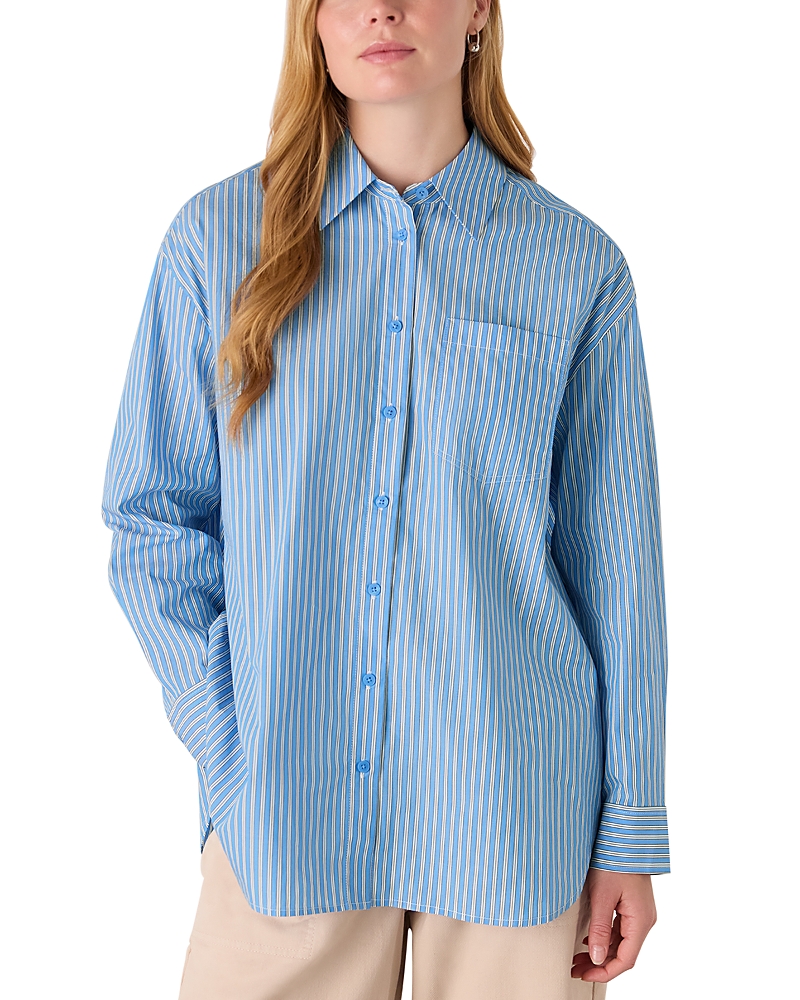 Whistles Oversize Stripe Shirt