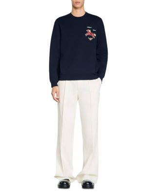 Embroidered Horse Sweatshirt