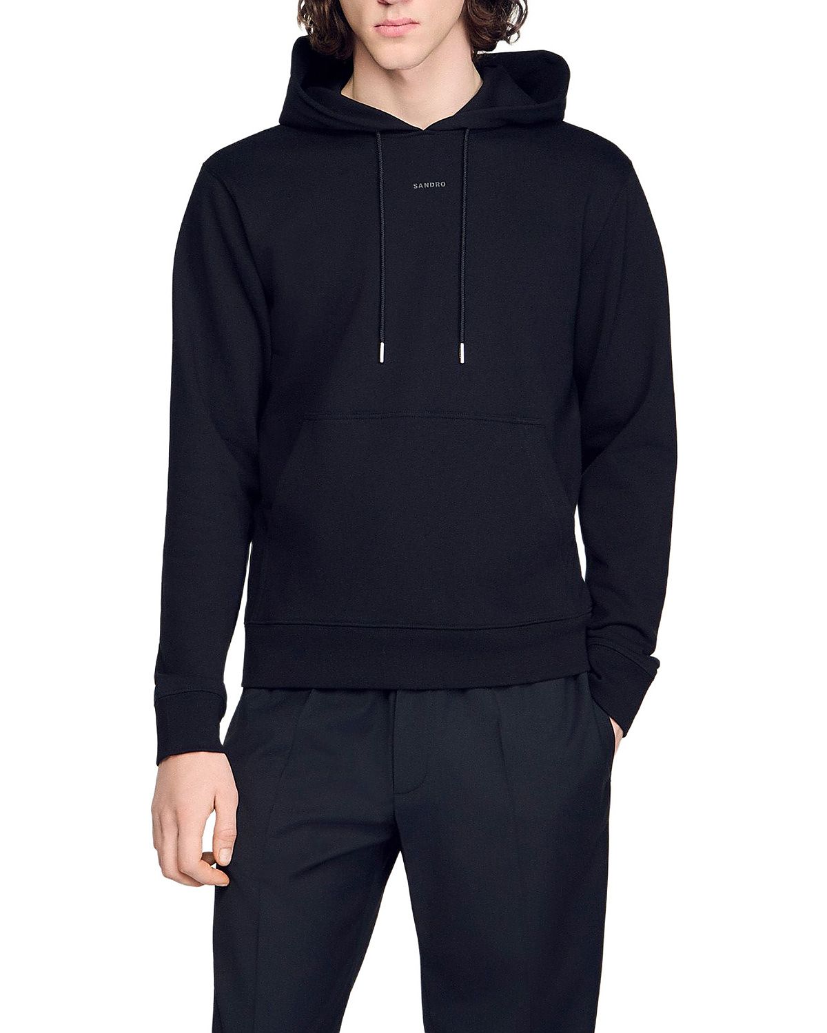 Sandro Logo Hooded Sweatshirt