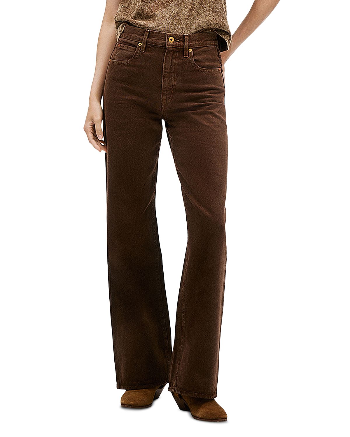 Slvrlake Grace High Rise Wide Leg Jeans