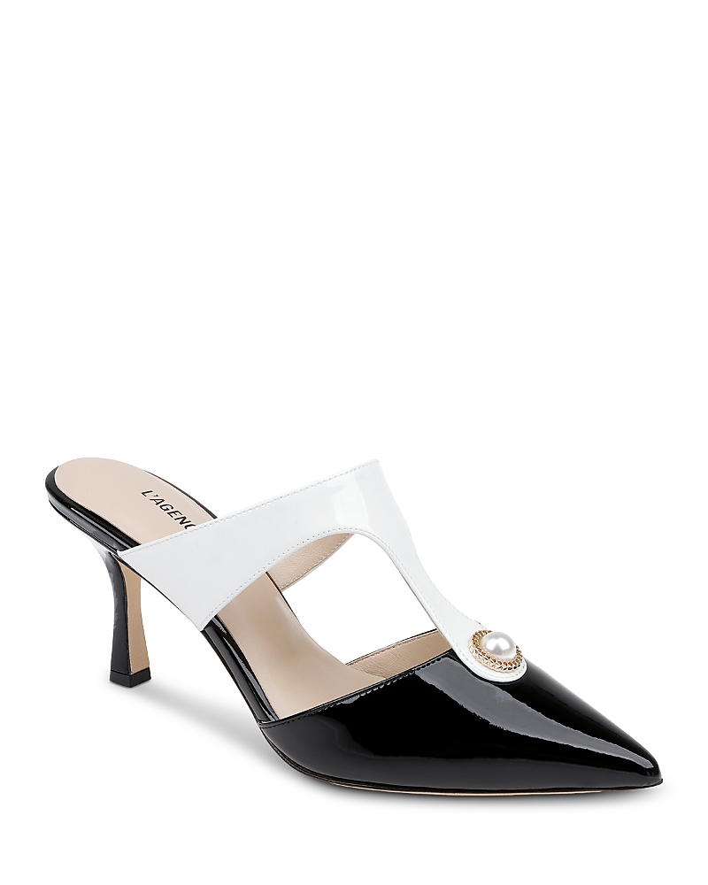 L'Agence Women's Bayonne Leather Mules