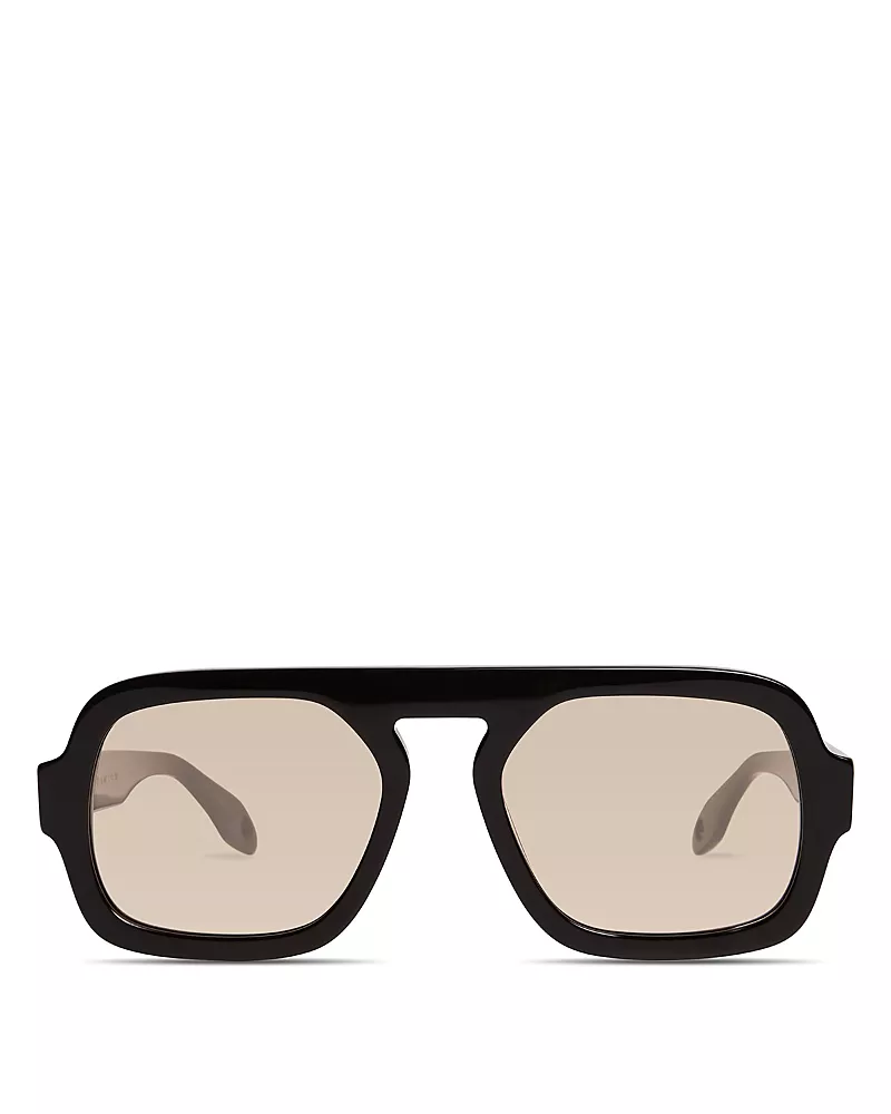 Elisa Johnson Jane Aviator Sunglasses, 54mm