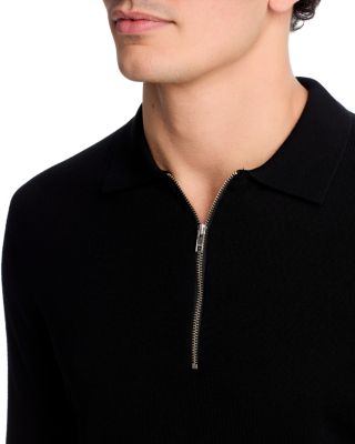 Sergio Quarter Zip Polo Sweater