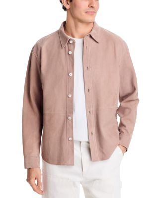 Frame Men's — Frame Men's Long Sleeve Suede Shirt