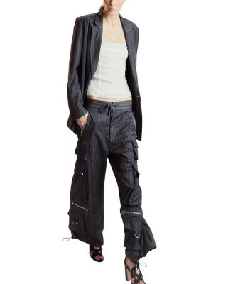 Pinstripe Cargo Pants