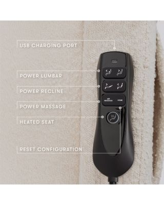 Kiwi Deluxe Power Recliner & Swivel Glider with Heat & Massage