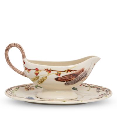 Forest Walk Sauce Boat & Stand