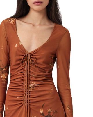 Gabby Long Sleeve Mesh Dress