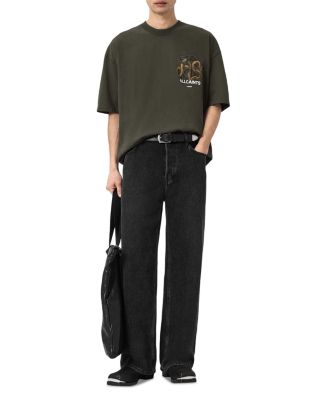 Reticulate Cotton Short Sleeve Tee