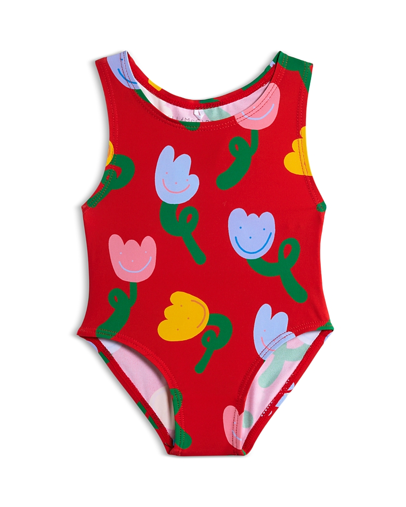 Stella McCartney Girls' Tulip Print Swimsuit - Baby