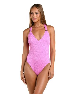 Ethereal Echo V Plunge One Piece