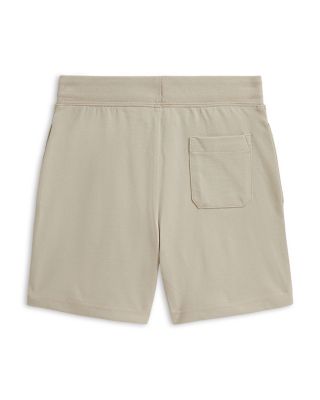 Boys' Big Fit Logo Fleece Sweatshirt & Cotton Jersey Shorts Set - Little Kid