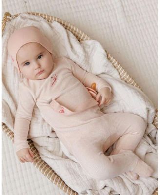  Unisex Velour Stripe Collection Footie - Baby