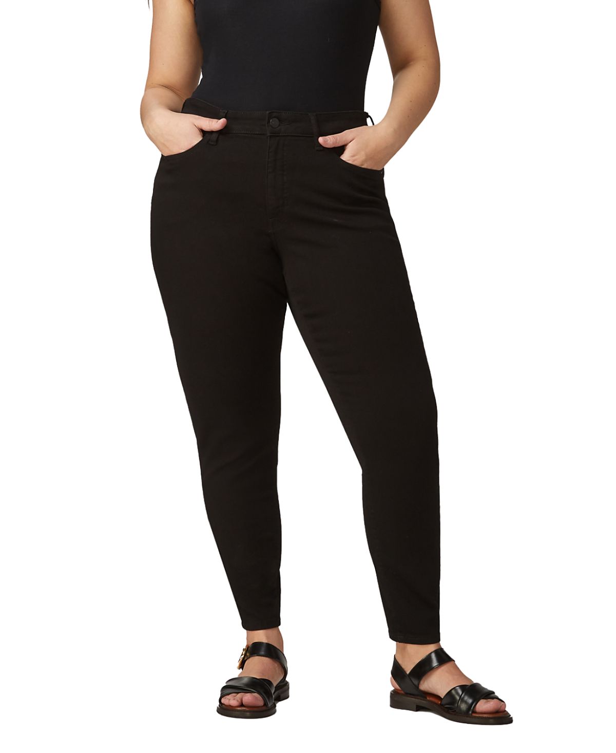 Warp + Weft Jfk Plus Mid Rise Skinny Jean