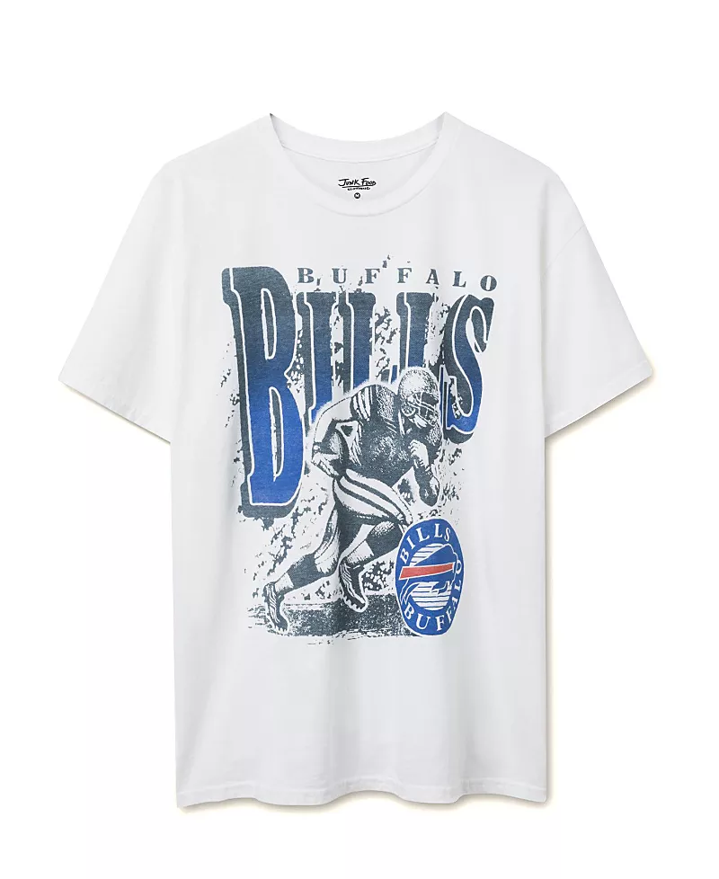 Junk Food Clothing Unisex Nfl Buffalo Bills Rushing Flea Market Tee