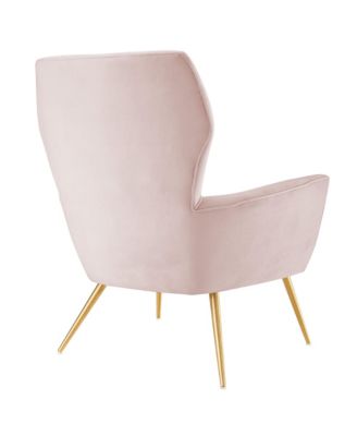  Renata Button Tufted Performance Velvet Armchair